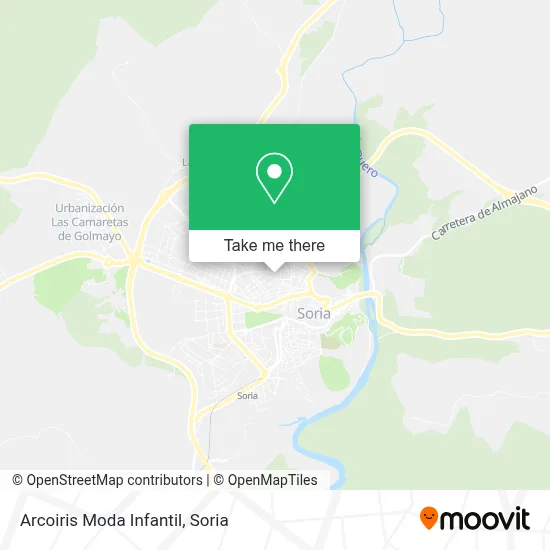 Arcoiris Moda Infantil map