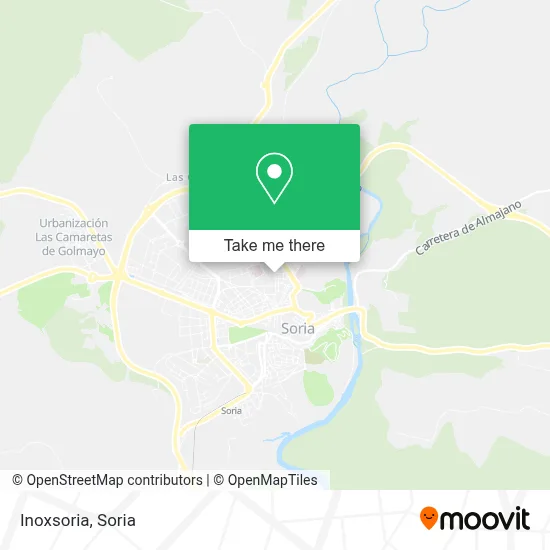 Inoxsoria map
