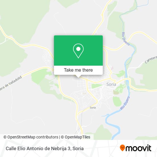 Calle Elio Antonio de Nebrija 3 map
