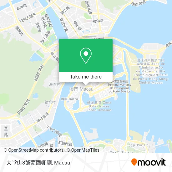 大堂街8號葡國餐廳 map