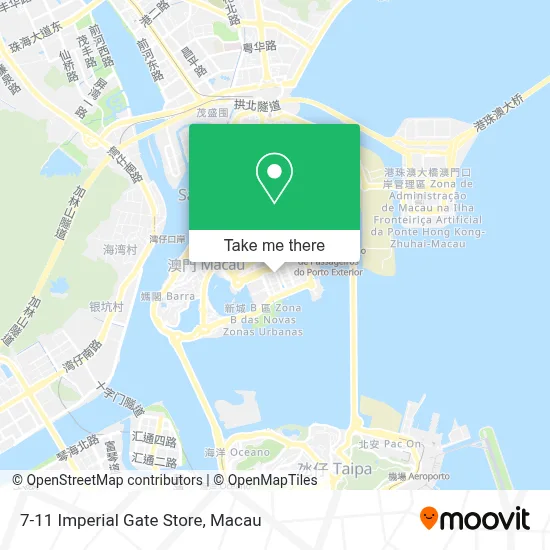 7-11 Imperial Gate Store map