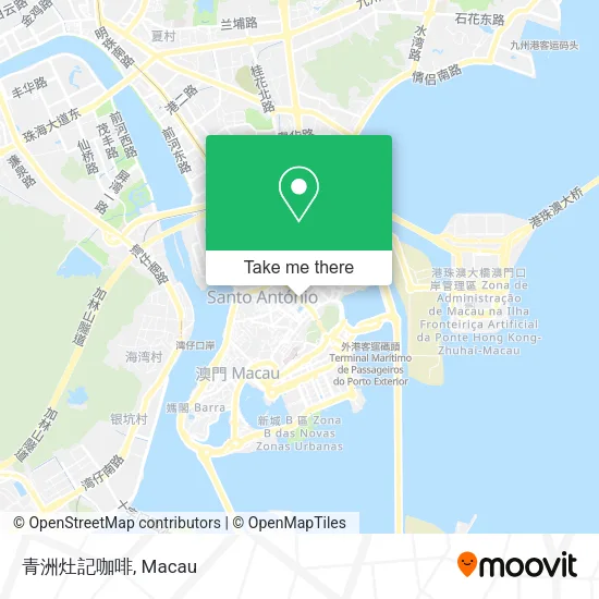 青洲灶記咖啡 map