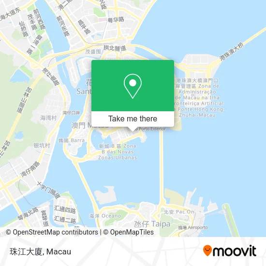 珠江大廈地圖