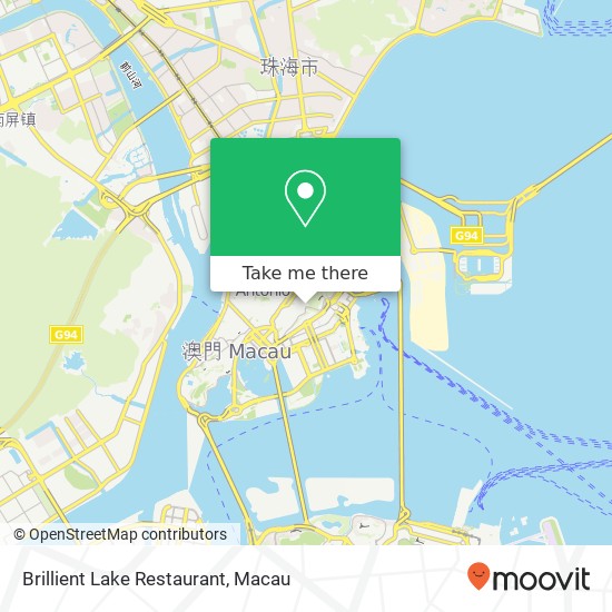 Brillient Lake Restaurant map