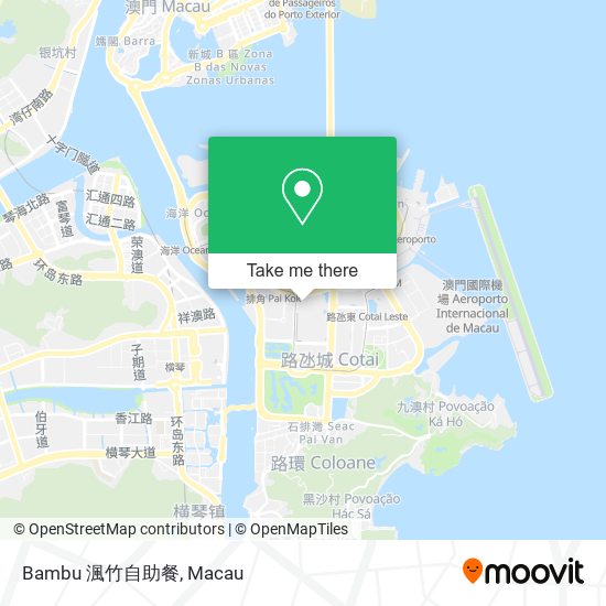 Bambu 渢竹自助餐 map