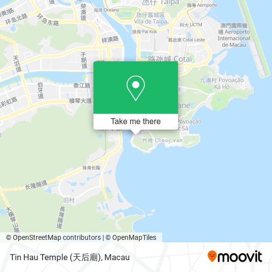 Tin Hau Temple (天后廟)地圖