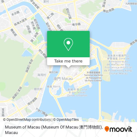 Museum of Macau (Museum Of Macau 澳門博物館) map