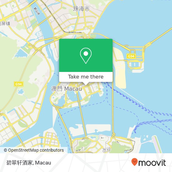 碧翠轩酒家 map