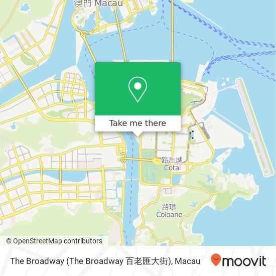 The Broadway (The Broadway 百老匯大街) map