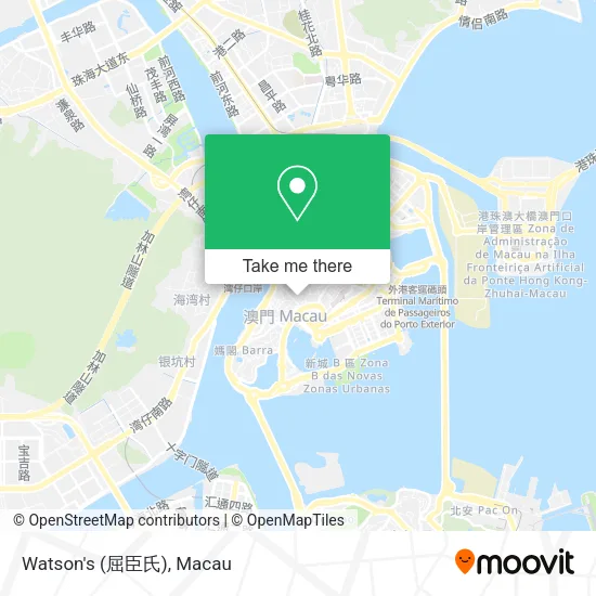 Watson's (屈臣氏)地圖