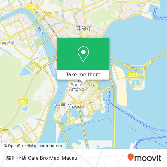 貓哥小店 Cafe Bro Mao map