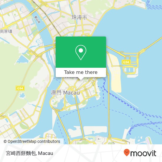 宮崎西餅麵包 map