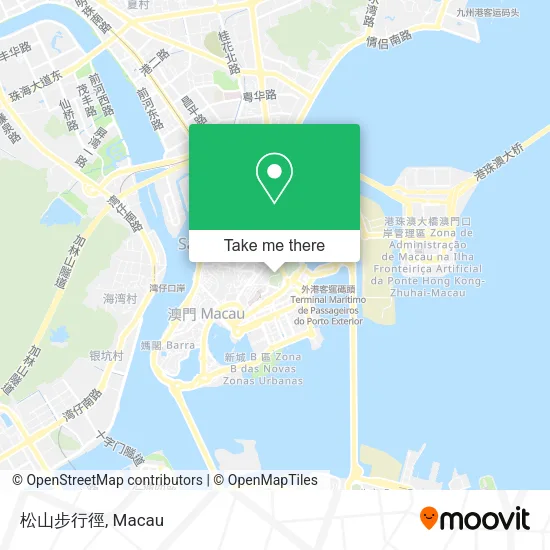松山步行徑 map