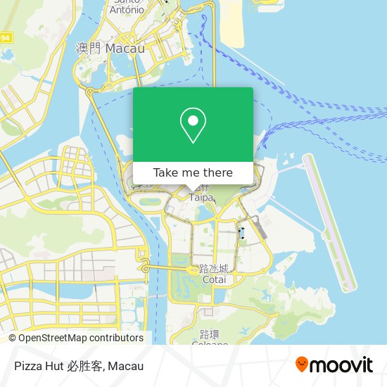 How To Get To Pizza Hut 必胜客in 嘉模堂區by Bus