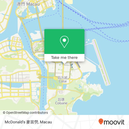 McDonald's 麥當勞 map