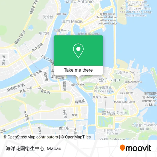 海洋花園衛生中心 map