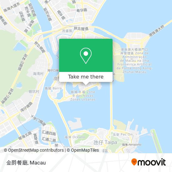 金爵餐廳 map