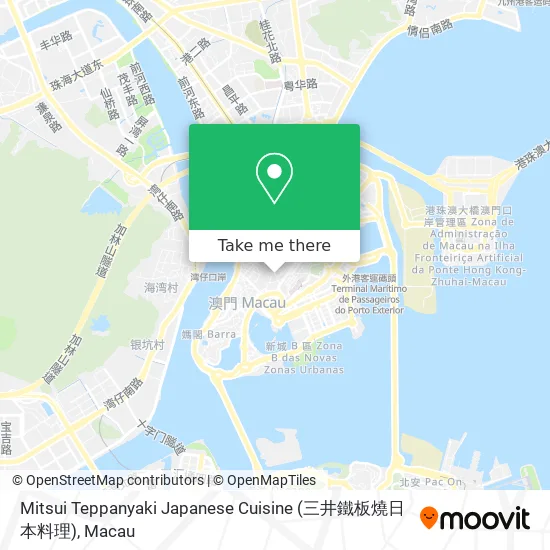 Mitsui Teppanyaki Japanese Cuisine (三井鐵板燒日本料理) map