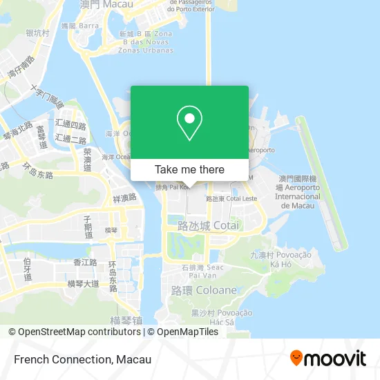 French Connection map