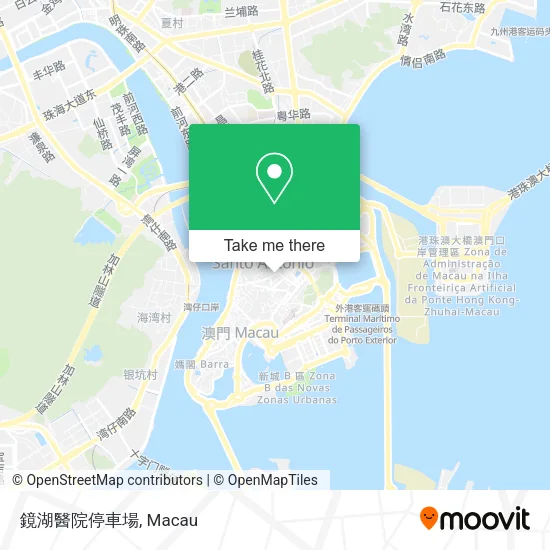鏡湖醫院停車場地圖