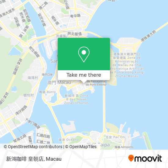 新鴻咖啡 皇朝店 map