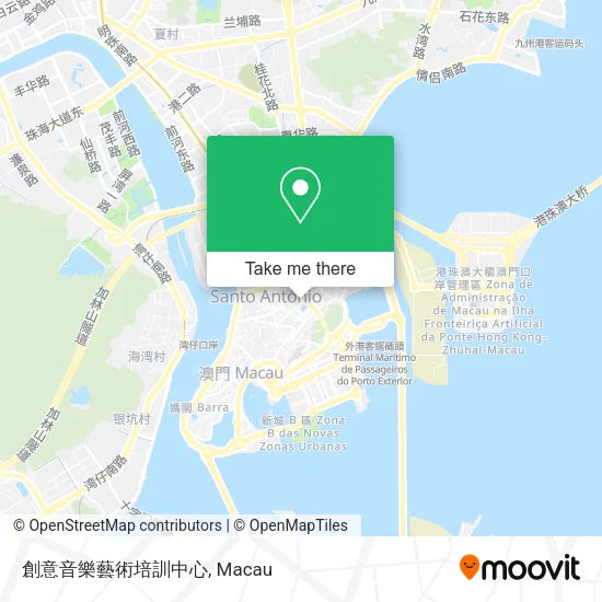 創意音樂藝術培訓中心地圖