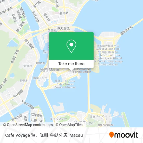 Cafè Voyage 遊。咖啡 皇朝分店 map