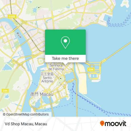 Vd Shop Macau map