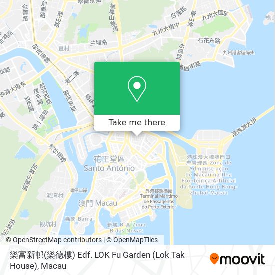 樂富新邨(樂德樓) Edf. LOK Fu Garden (Lok Tak House) map