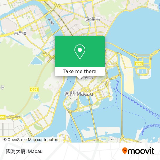 國喬大廈 map