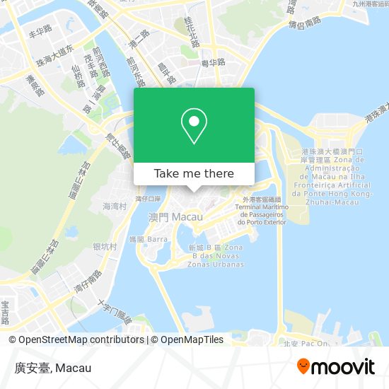 廣安臺 map
