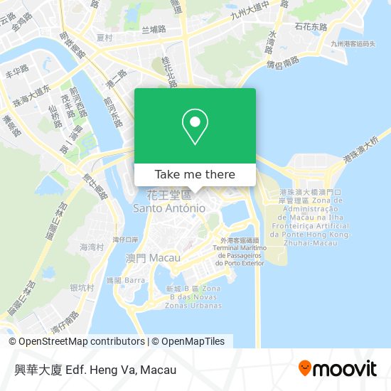 興華大廈 Edf. Heng Va map