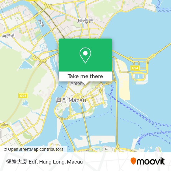 恆隆大廈 Edf. Hang Long map