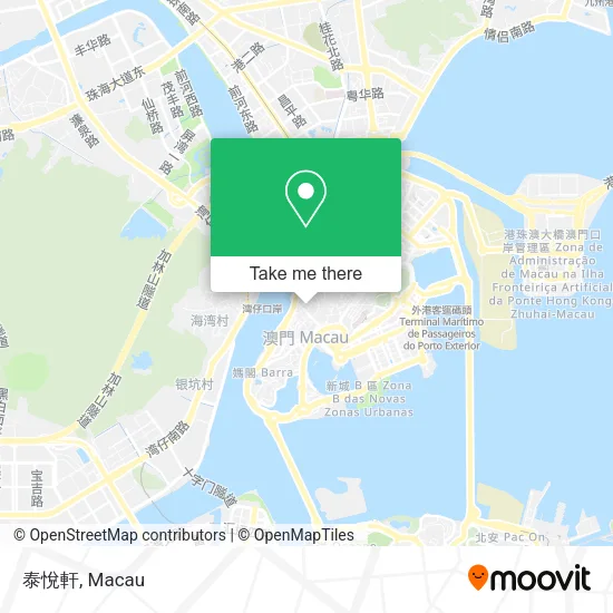 泰悅軒 map