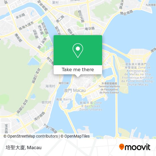 培聖大廈 map