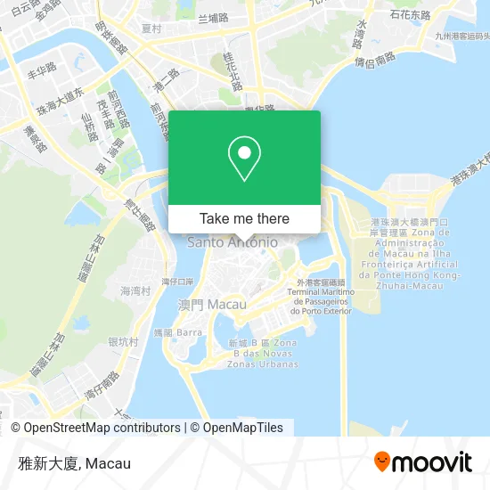 雅新大廈 map