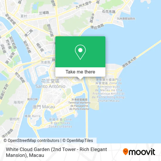 White Cloud Garden (2nd Tower - Rich Elegant Mansion) map