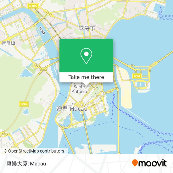 康樂大廈 map