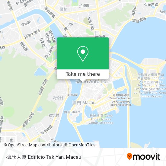 德欣大廈 Edifício Tak Yan map