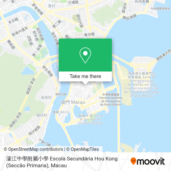 濠江中學附屬小學 Escola Secundária Hou Kong (Seccão Primaria) map