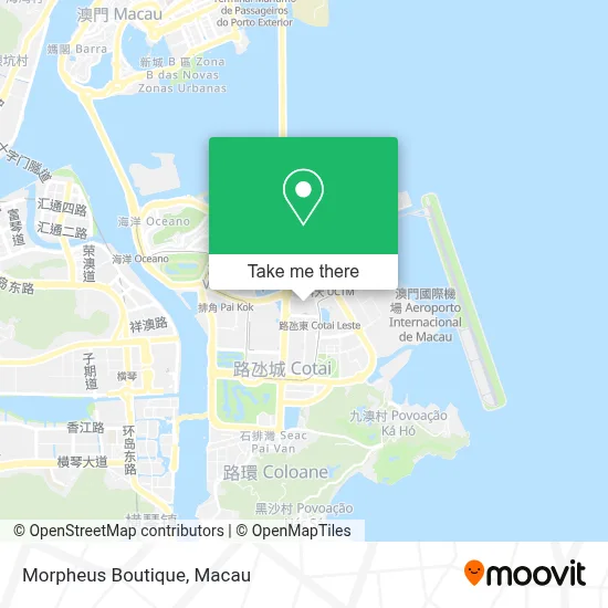 摩珀斯購物廊 Morpheus Boutique地圖