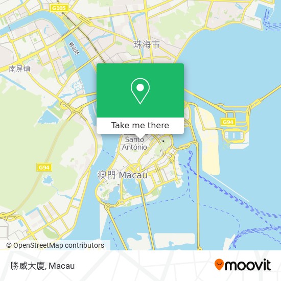 勝威大廈 map