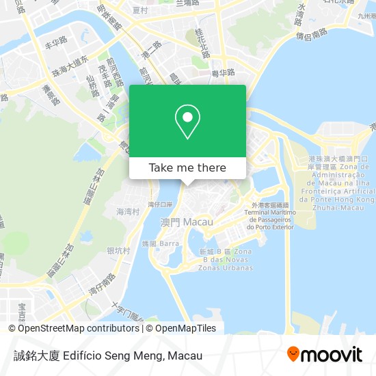 誠銘大廈 Edifício Seng Meng map