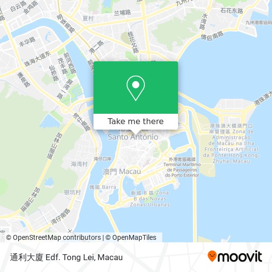 通利大廈 Edf. Tong Lei map