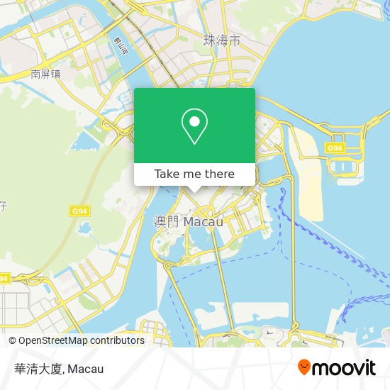 華清大廈 map