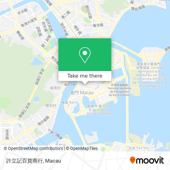 許立記百貨商行 map