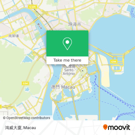 鴻威大廈 map