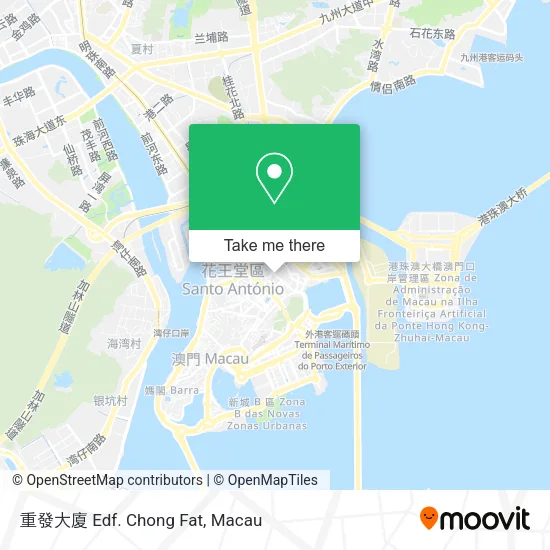 重發大廈 Edf. Chong Fat map
