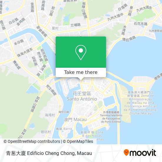 青葱大廈 Edifício Cheng Chong地圖