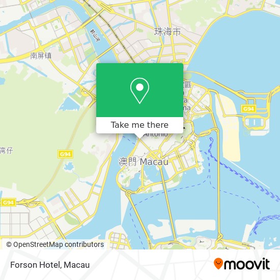 Forson Hotel map